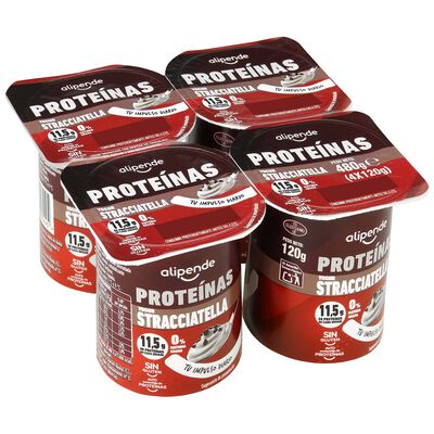 Yogur proteínas alipende 4 unidades stracciatella