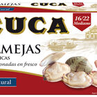 Almejas al natural 16/22 Cuca 65g