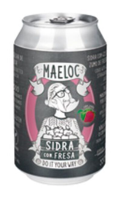 Sidra con Fresa-Yuzu Maeloc Lata 33cl