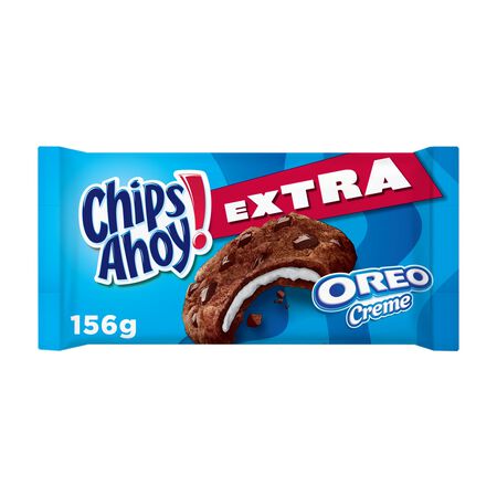 Galleta con oreo creme con pepitas Chips Ahoy 156g