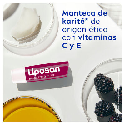 Bálsamo labial Liposan 4,8 gr Black Berry
