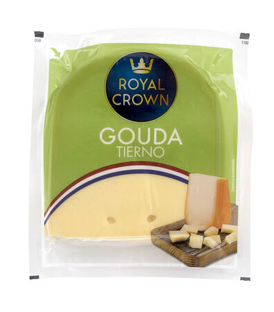 Queso gouda cu&ntilde;a tierno Royal Crown 325g