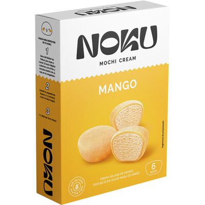 Mochi de crema de helado Noku mango 6 unidades