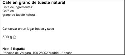 Caf&eacute; en grano premium La Estrella 500g