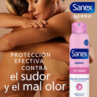 Desodorante spray Sanex Dermo Invisible Protección antitranspirante 24h 200ml