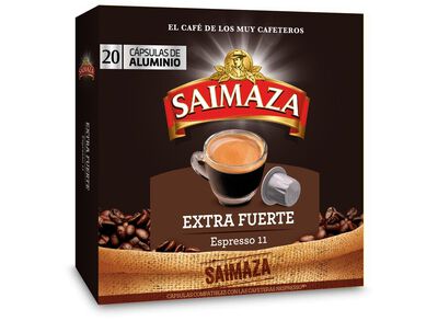 Café espresso extrafuerte Saimaza 20 cápsulas