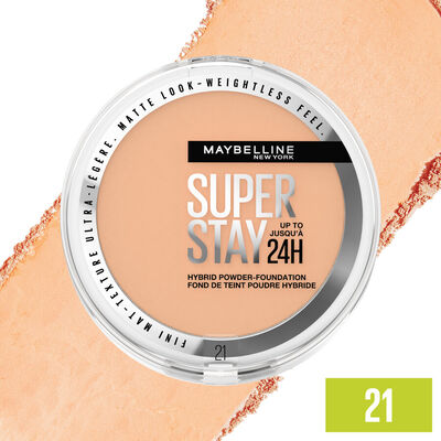 Base Maquillaje En Polvo Super Stay 24H Maybelline 21