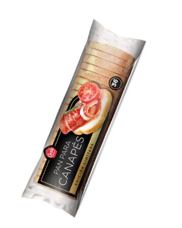 Pan Ortiz 250g Especial canap&eacute;