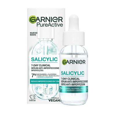 S&eacute;rum antiimperfecciones pure active Garnier 30ml salicylic