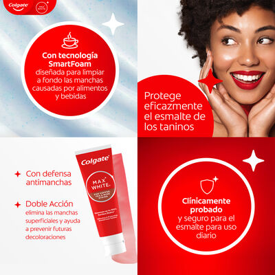 Pasta dental max white caf&eacute; Colgate 75 ml