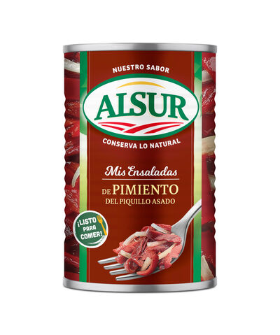 Ensalada pimientos del piquillo asado Alsur 355g