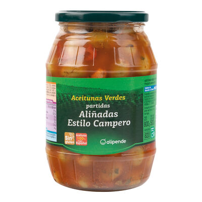 Aceitunas Alipende 500g aliño campero