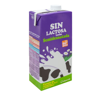 Leche sin lactosa Alipende 1l semidesnatada