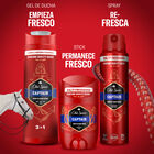 Desodorante en stick old spice con fragancia captain 50 ml
