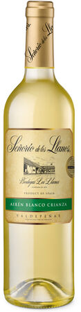 Vino blanco DO Valdepeñas Señorío de los Llanos roble