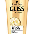 Champu Gliss 250ml Oil Nutritive Nutritivo Cabello Muy Seco, &Aacute;spero Y Quebradizo