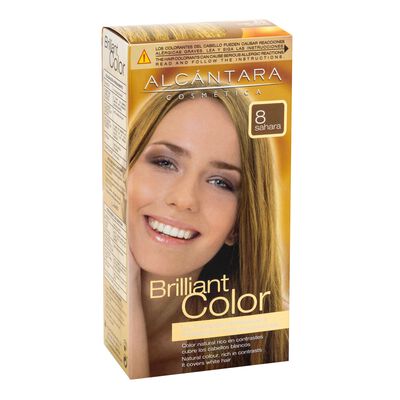 Tinte de cabello Alc&aacute;ntara Brilliant Color n&ordm; 8 sahara