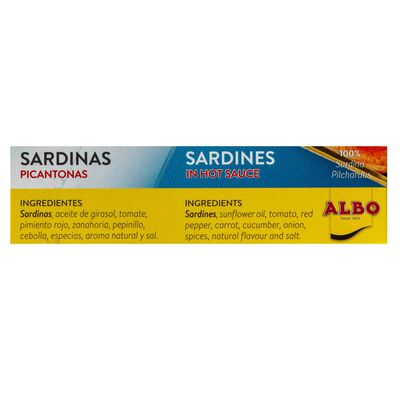 Sardinas Albo 85g picantonas