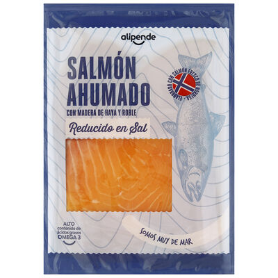 Salmón Ahumado Alipende reducido en sal 100g