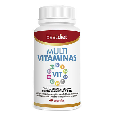 Multivitamínico Bestdiet 60 cápsulas