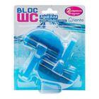 Bloc wc con acci&oacute;n continua de limpieza que limpia perfuma y colorea Lanta 2x40 g