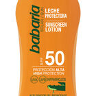 Leche protectora Babaria SPF50 100ml Aceite bronceador