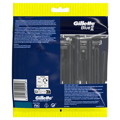 Máquina de afeitar desechable Gillette 15+5 uds Blue II