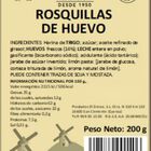 Rosquilla huevo tradicional El Dorado 200g