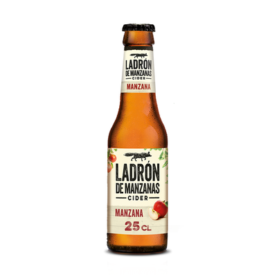 Sidra cider Ladr&oacute;n de Manzanas 25cl
