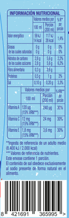 Fruta con leche mediterráneo Alipende pack 6