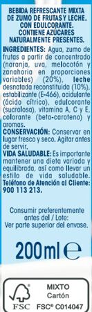 Fruta con leche mediterráneo Alipende pack 6
