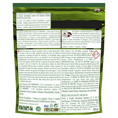 Detergente en cápsulas para lavavajillas Fairy 60 uds naranja