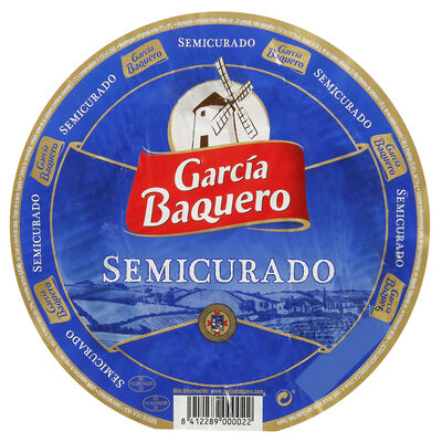 Queso semicurado Garc&iacute;a Baquero