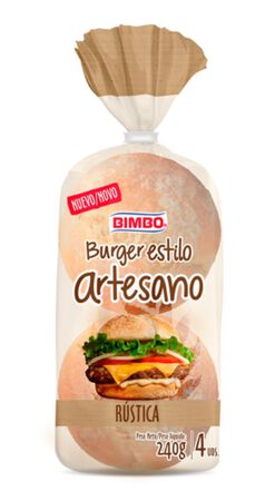 Pan Burguer Artesano Bombo 240g