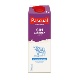 Leche sin lactosa Pascual 1l semidesnatada