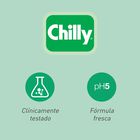 Jabon íntimo Chilly 250ml gel fórmula fresca
