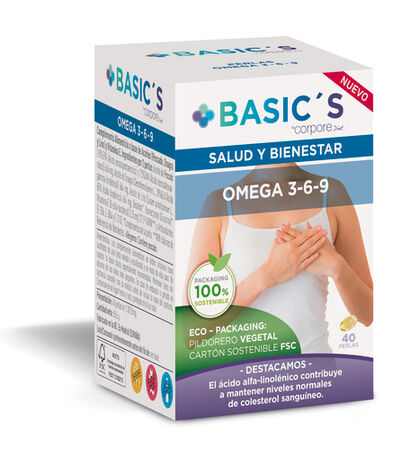 Omega 3-6-9 Corpore Diet 40 cápsulas