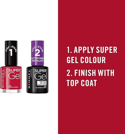 Pintauñas Rimmel Super Gel 042 rock n roll