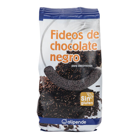 Fideos de repostería Alipende 150g chocolate negro