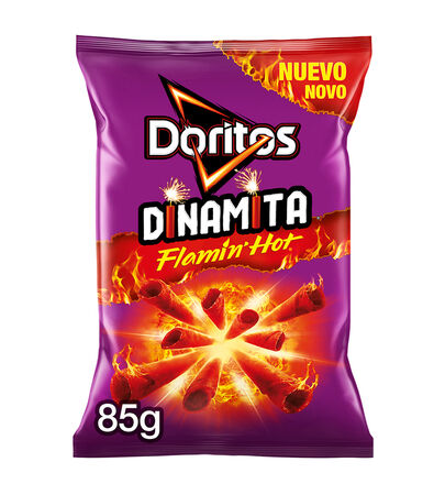 Snacks de maiz picantes Doritos Dinamita Flamin Hot 85g