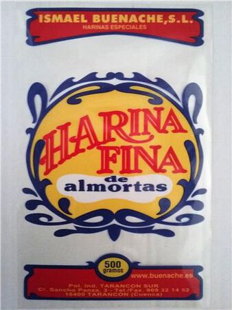 Harina de almortas Ismael Buenache 500g