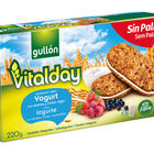 Galleta sandwich yogurt Vitalday Gullón 220g