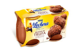 Postre La Lechera pack 2 trufa 2 ud