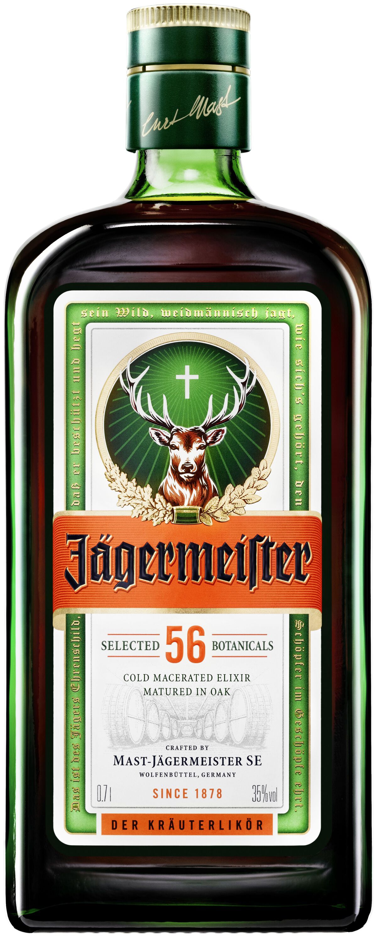 Licor de hierbas Jägermeister 70 cl