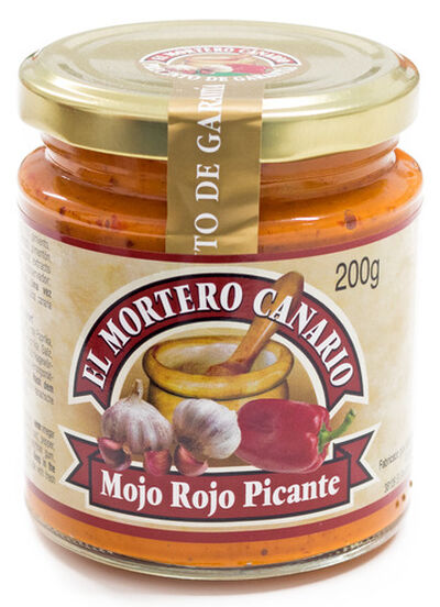Salsa El Mortero Canario 200g mojo pic&oacute;n picante