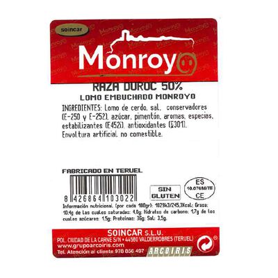 Lote: 250grJamón curado +250gr Lomo embuchado +250gr Queso curado