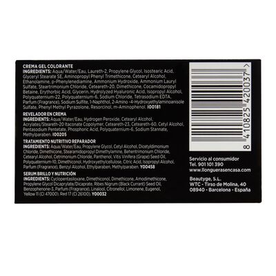 Tinte de cabello Llongueras Color Advance nº 3 castaño oscuro