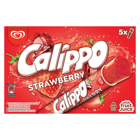 Helado Calippo Frigo fresa 5 uds