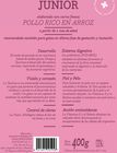 Alimento completo para gato junior Meque pollo arroz 400g