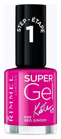 Pintauñas Rimmel Super Gel 024 red ginger